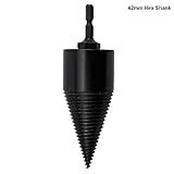 Splitting Wood Cone Drill Bit|Wood Splitter Screw
