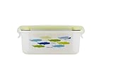Innobaby Keepin' Fresh Stainless Bento Snack or Lunch Box with Lid for Kids and Toddlers 15 oz, BPA Free Food Storage, Green Alligator