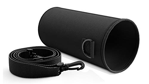 BeMaxx Neoprene Carry Bag for Active Flask Water Bottle - Waterproof, Insulated, Lead- and PVC Free - Adjustable & Detachable Strap