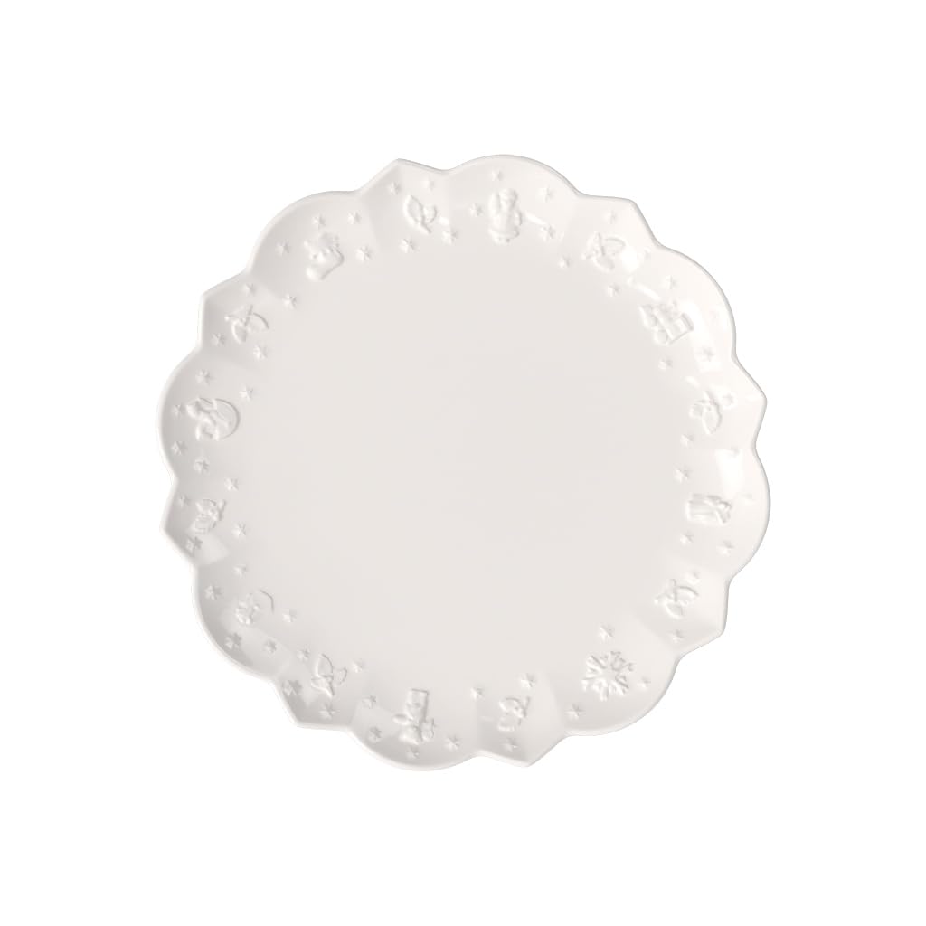 Villeroy & Boch – Toy's Delight Royal Classic Dinner Plate White, Dishwasher Safe, Microwave Safe, Christmas, Table, Plate, Dinner Plate, Premium Porcelain