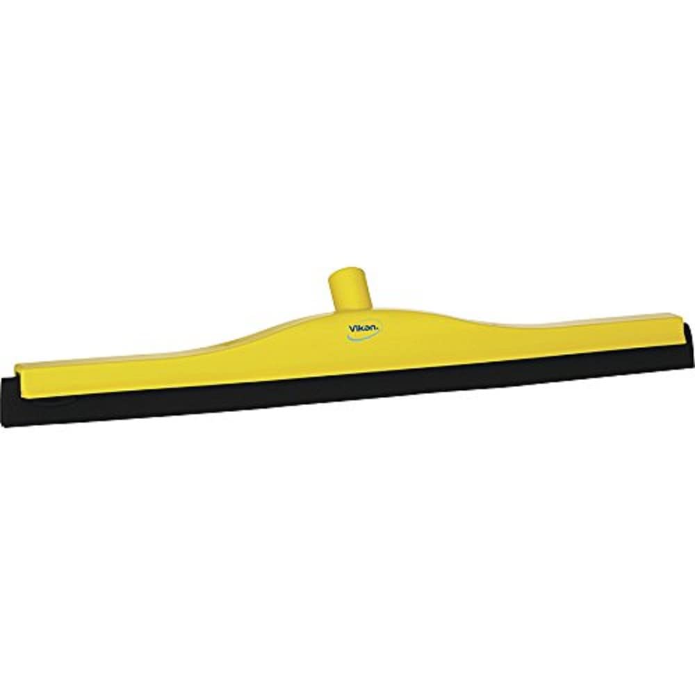 Vikan 77546 Floor Squeegee with Replacement Cassette, Yellow, 600mm Length, 85mm Width, 115mm Height โ image 1