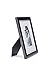 Malden 7x9 Matted Picture Frame - Made to Display Pictures 4x6 with Mat, or 7x9 without Mat - Black