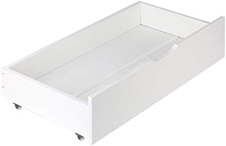 2x Artiss Trundle Under Bed Storage Drawers Underbed Size Pine