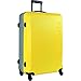 Nautica Ahoy Hardside Expandable 4-Wheeled Luggage-28 Inch Checked Size, Yellow/Silver, 28