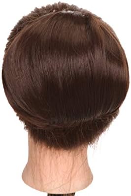 Straight Scrunchies Hair Bun Hepburn Style Updo Big Chignon