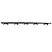 Intrepid International Wall Mount 5 Spot Bridle Rack - Space-Saving, Durable Storage for Horse Bridles and Horse Tack Room Accessories