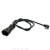 Buybits Ultimate Addons ANGLED Mini USB Connector for the Addons Waterproof Motorcycle Hard Wire Battery Cable