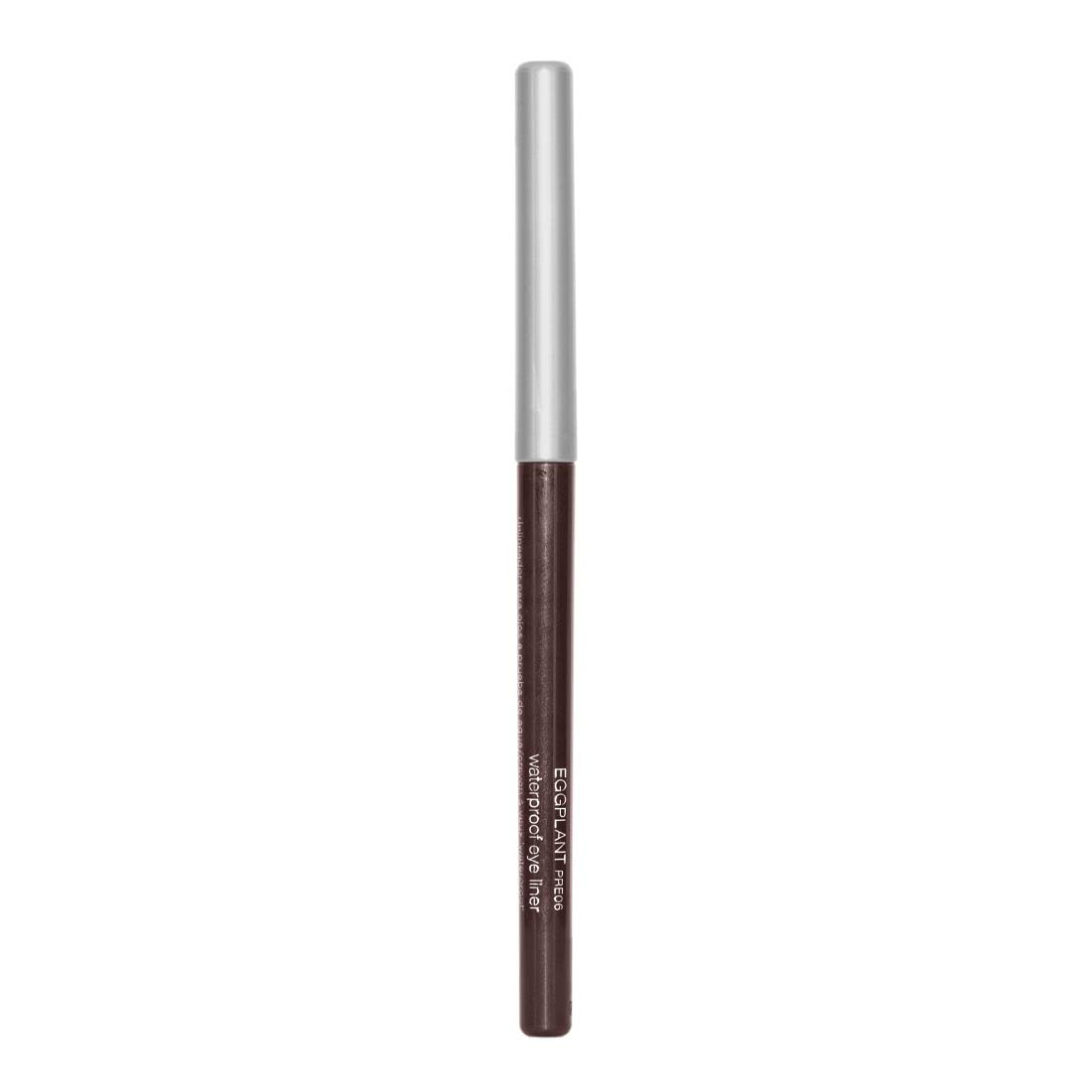 Palladio Retractable Waterproof Eyeliner, Eggplant, Creamy, Slip Twist Up Pencil Eye Liner, Smudge Proof Long Lasting Application, No Sharpener Required