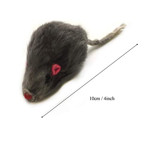 PietyPet-Katzenspielzeug-Muse-Spielzeug-Mouse-Katze-Haustier-Weich-Flauschig-fr-Katzen-Kitty-16-Stck