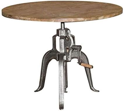 Manivelle 100 Table Repas Reglable Amazon Fr Cuisine Maison
