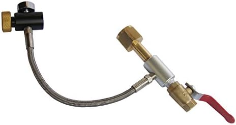 10" High Pressure Hose Single Valve Co2 Fill Station for Filling Soda Tank