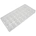 Moon Shaped Polycarbonate Chocolate Mold Hard PC Candy Mold Tray Clear Chocolate Tray