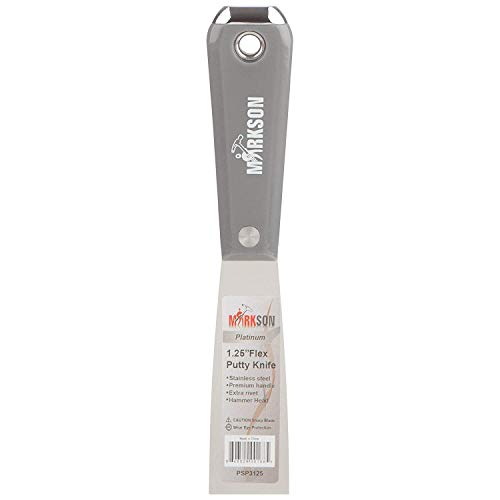Markson Putty Knife Set Stainless Steel Made 4-piece 1.5",3",4", 5"
