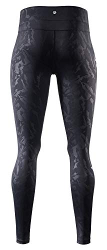RION Active Women's Running Leggings Workout Tights Pants Black