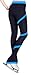 Figure Skating Spiral Polartec Polar Fleece Pants (Deep Sky Blue, Child Medium)