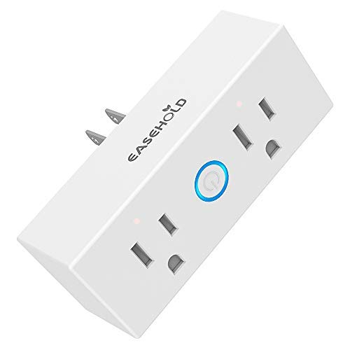 Quality Assurance Smart Plug Mini Wi Fi Outlet Easehold 2 In 1 Dual Sockets Compatible With Alexa Echo Google Home Ifttt Voice Control Timing Function Smart Plug Work Individually Limit