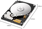Samsung 1TB 2.5" 9.5mm SATA 3Gbps Internal Hard Drive PS3 PS4 ST1000VT000 view 3