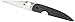 Spyderco Des Horn Smooth-G-10 Plain Edge Knife, Black