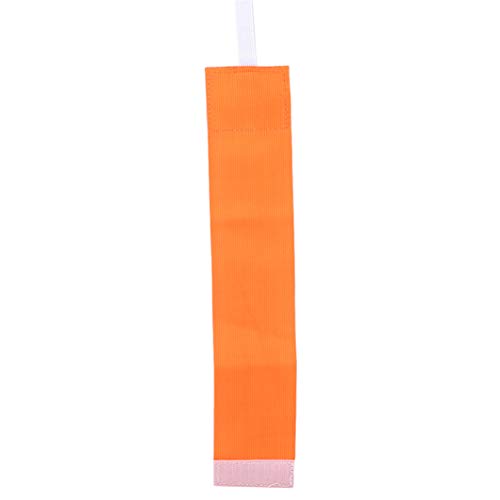 YouCY Football Captain Armband Arm Band Soccer Elastic Basketball Player Bands Soccer Captains Armband - Captain Arm Bands for Youth and Adult,Orange - Thumbnail 3