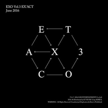 EXO - [EX'ACT] 3rd Album CHINESE MONSTER Ver. CD+SYMBOL Ver. POSTER+124p Photo Book+1p Photo Card K-POP Sealed