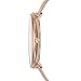 Skagen Women's Gitte Quartz Analog Stainless Steel and Mesh Watch, Color: Rose Gold (Model: SKW2142)