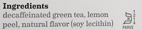 BIGELOW TEA GREEN TEA WITH LEMON, DECAF, 20 CT