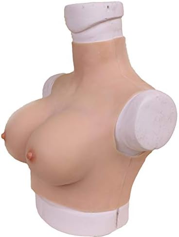 Round Shape D Cup Silicone Breast Form For Men Crossdresser Transgender Crossdressing Breast plate
