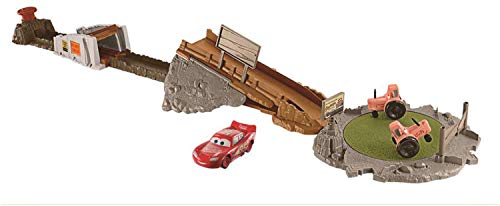 Disney Pixar Cars Smokey's Tractor Challenge Playset