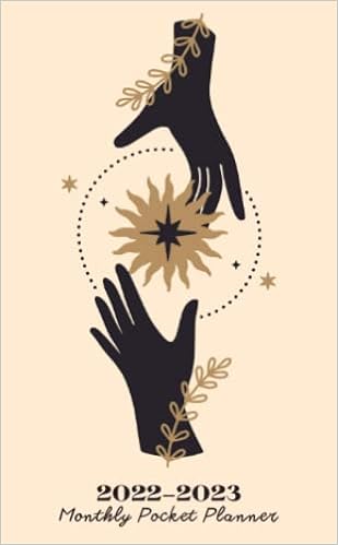 Occult Calendar 2023 2022-2023 Monthly Pocket Planner: 2 Year Small Calendar Or Diary For Women  & Men | Mystic, Wicca & Occult Art Design Cover | Mini Datebook For Purse,  ... Organizer Book For Celestial,