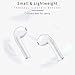 Wireless Bluetooth 5.0 Headphones,Wireless Earbuds Earphones in-Ear Earbuds Stereo Headset with Microphone IPX5 Anti-Sweat Sports Earbuds,Earphones Compatible with Apple Airpods Android Samsung iPhonethumb 4