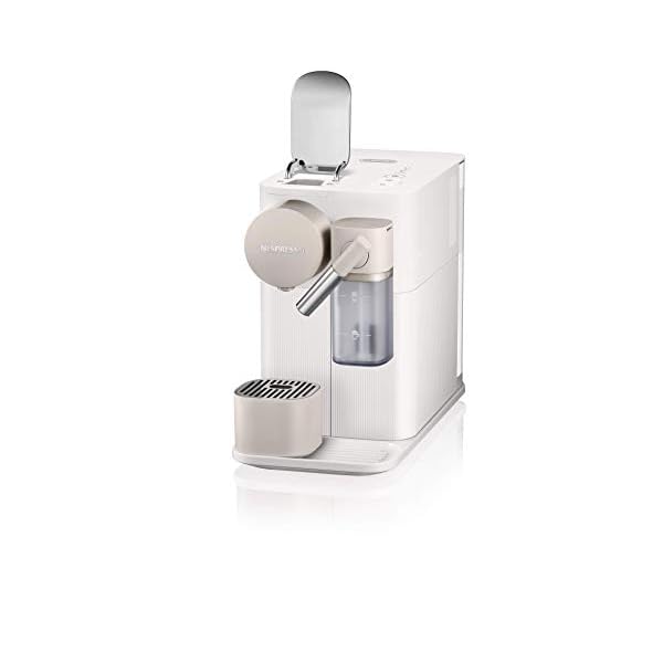 Nespresso De'Longhi EN 500.W Kaffeekapselmaschine, 1400W, 1 L, 19 Bar, Silky Weiß – Bild 5