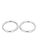 Uxcell a15060500ux0119 30mm x 3mm Stainless Steel Webbing Strapping Welded O Rings (5 Piece)