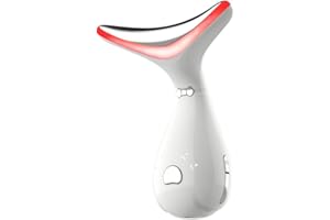 Floverkity Anti-Aging-Facial-Massager, 4 Color Face-Beauty Device(4 Modes, White)