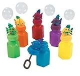 Tropical Fish Bubble Bottles-Indoor-Outdoor-Party Favors - 12 Assorted Tropical Fish Bubble Bottles