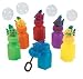 Tropical Fish Bubble Bottles-Indoor-Outdoor-Party Favors - 12 Assorted Tropical Fish Bubble Bottles