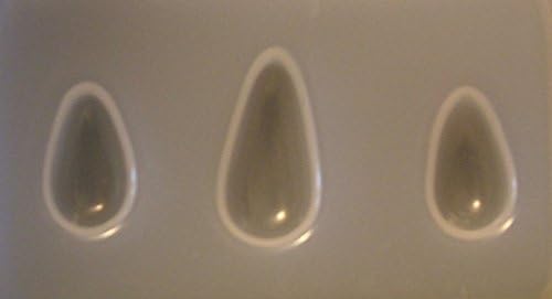 Teardrop cabochon jewelry set mold 385