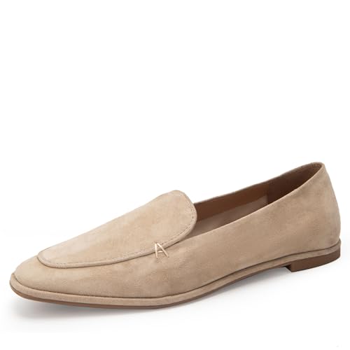 Aerosoles Women’s NEO Loafer Flat, Taupe, 12