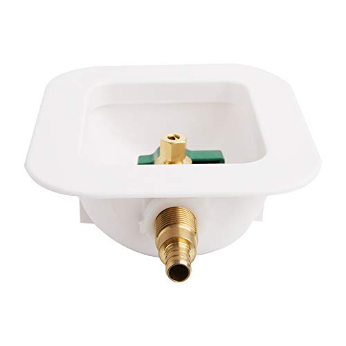 Solimeta Ice Maker Outlet Box Without Water Hammer Arrestor, PEX