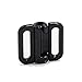 20set Craft Plastic Black Rectangle Tape Closure Hook & Clasp Fasteners Sew On Clothes Bra Clip Hooks Sewing Supplies NK159