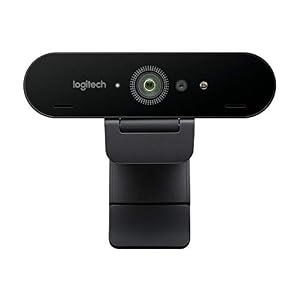 Logitech BRIO – Ultra HD Webcam for Video Conferencing, Recording, and Streaming