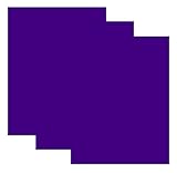 SISER EasyWeed Heat Transfer Vinyl HTV for T-Shirts 12 x 15 Inches 3 Precut Sheets (Purple)