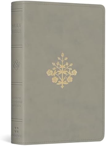 ESV Thinline Bible, Red Letter (TruTone, Stone, Branch Design