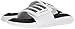 adidas Men's Superstar Slide Running Shoe Black/White, 11 M US