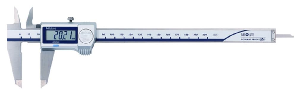 Mitutoyo 500-707-20 CALIPER, DIGIMATIC, 0-200MM, IP67, 0.01MM, NO SPC