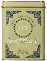 Harney and Sons Vanilla Comoro, Decaf Flavored Black 20 Sachets per Tin