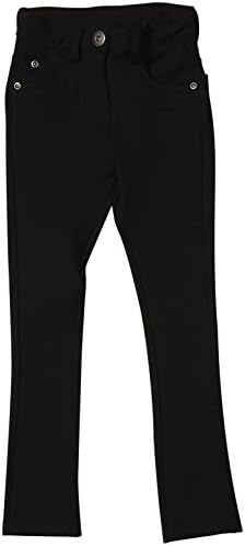 U by Blu Little Girls' Top Trendy Pants (Kid) - Black - 7