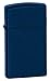 Zippo Slim Navy Matte Pocket Lighterthumb 1