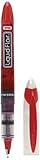 Paper Mate Liquid Expresso Pen, Porous Point Pens Nontoxic, Red (5843)