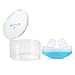 MEXITOP 2 in 1 Anti Snoring Air Purification, Snore Aids Nose Vent Solution for Natural and Comfortable Sleep, Improve Breathing (Activated Carbon Filter Inside), Blue - Bonus Travel Case Included