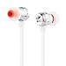 SoundPEATS Noise Cancelling Headphones In-Ear Stereo Earphones Comfort-Fit Earbuds with Mic (Tangle Free Flat Cable, Metal Housing, iPhone and Android Compatible)- M20 Silver